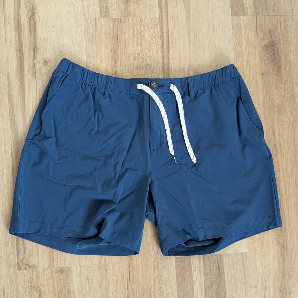 NWT Chubbies Everywear Shorts “The New Avenue” , Navy Blue 6” Inseam XXL